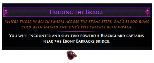 Holding the Bridge