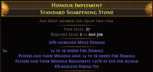Honour Implement Standard Sharpening Stone