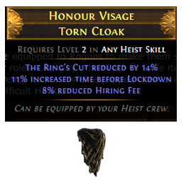 Honour Visage Torn Cloak