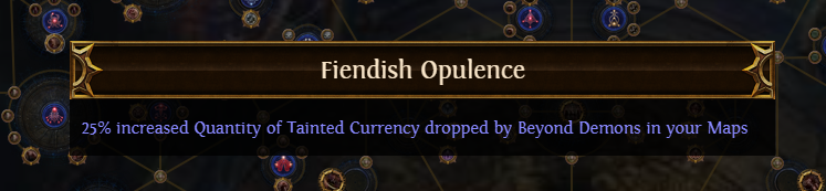 How to farm Tainted Currency