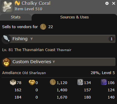 FFXIV Chalky Coral