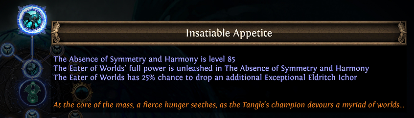 Insatiable Appetite PoE