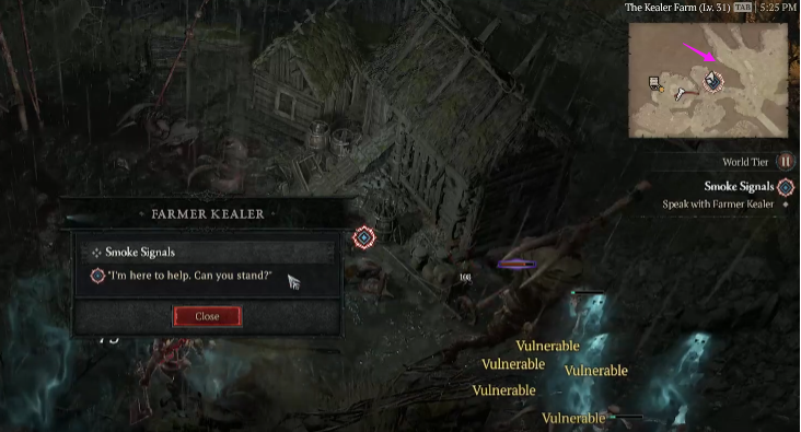 Investigate Kealer Farm - Diablo 4