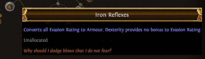 Iron Reflexes PoE