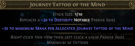 Journey Tattoo of the Mind