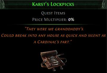 Karst's Lockpicks