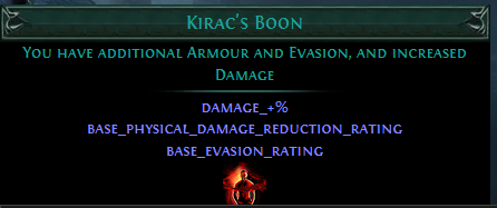 Kirac's Boon