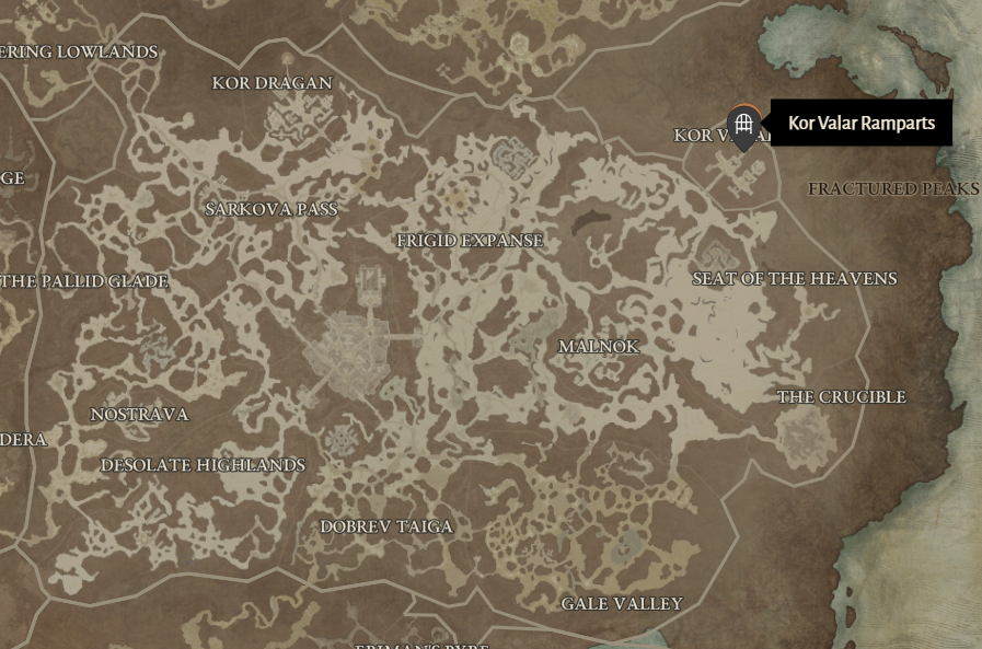 Lost Archives Diablo 4 Location