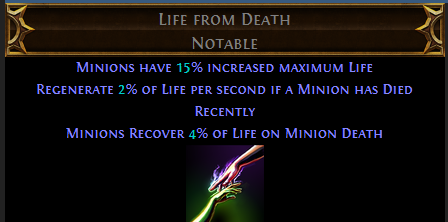 Life from Death PoE