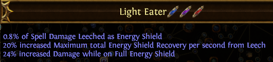 Light Eater PoE