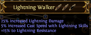 Lightning Walker PoE