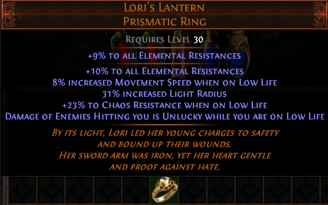 Lori's Lantern Prismatic Ring