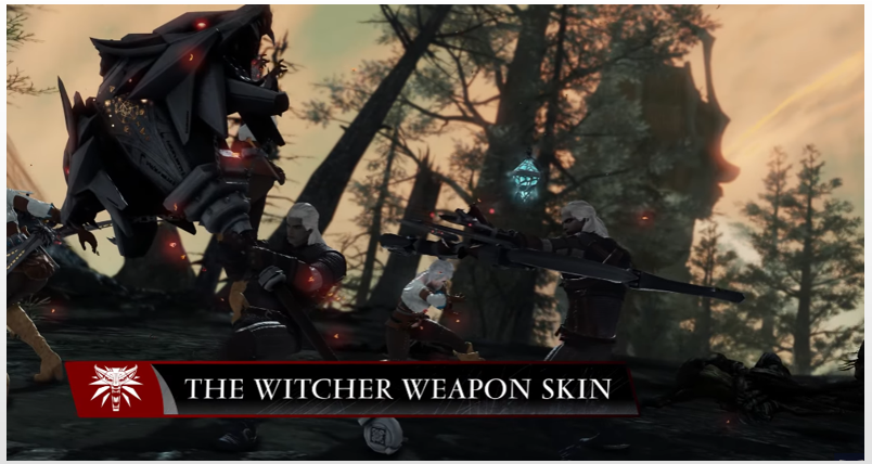 Lost Ark X The Witcher Weapon Skins