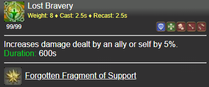 Lost Bravery FFXIV