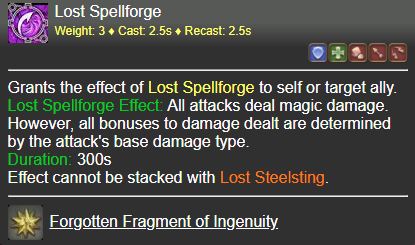 Lost Spellforge FFXIV