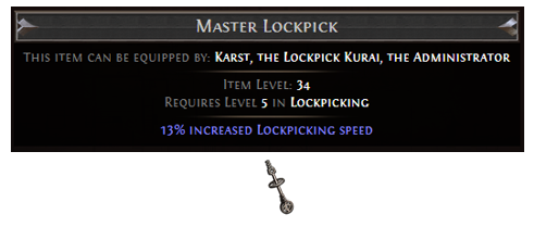 Master Lockpick