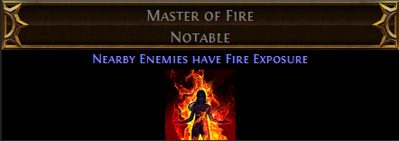 Master of Fire PoE