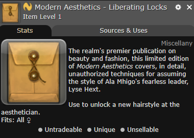 Modern Aesthetics - Liberating Locks