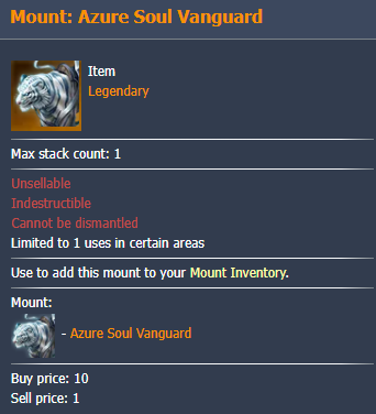 Lost Ark Mount: Azure Soul Vanguard