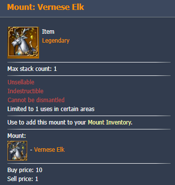 Lost Ark Mount: Vernese Elk