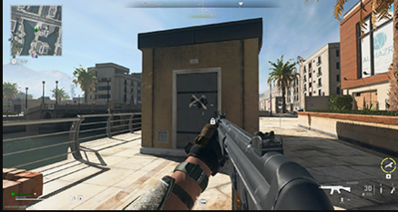 MW3 North Canals Info Booth Key Location