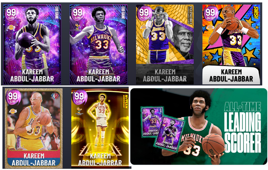 NBA 2K22 Kareem Abdul-Jabbar