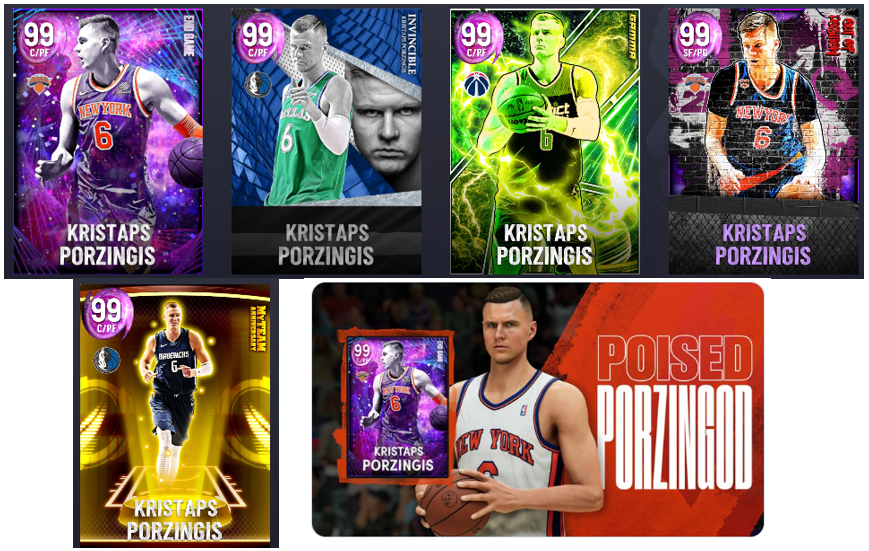 NBA 2K24 Kristaps Porzingis