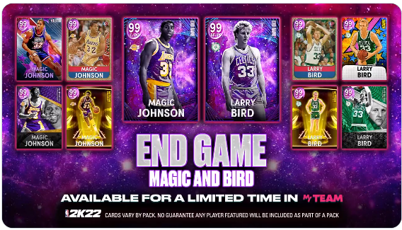 NBA 2K22 Magic Johnson & Larry Bird