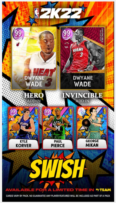 NBA 2K24 SWISH 2 PACKS