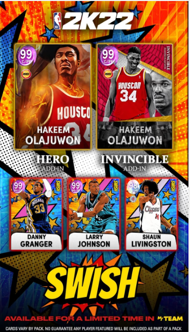 NBA 2K24 SWISH 4 PACKS