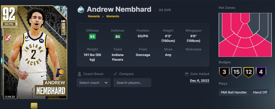 NBA 2K24 Andrew Nembhard