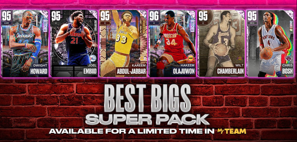 NBA 2K24 Best Bigs Superpack