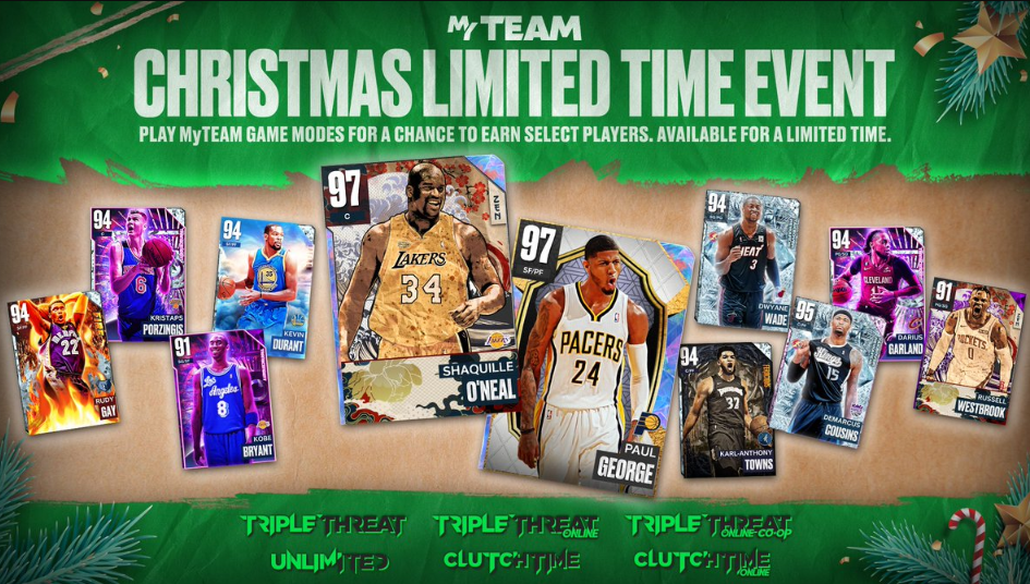 NBA 2K24 Christmas Limited Time Event