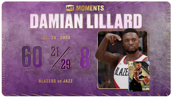 NBA 2K24 Dame Making History
