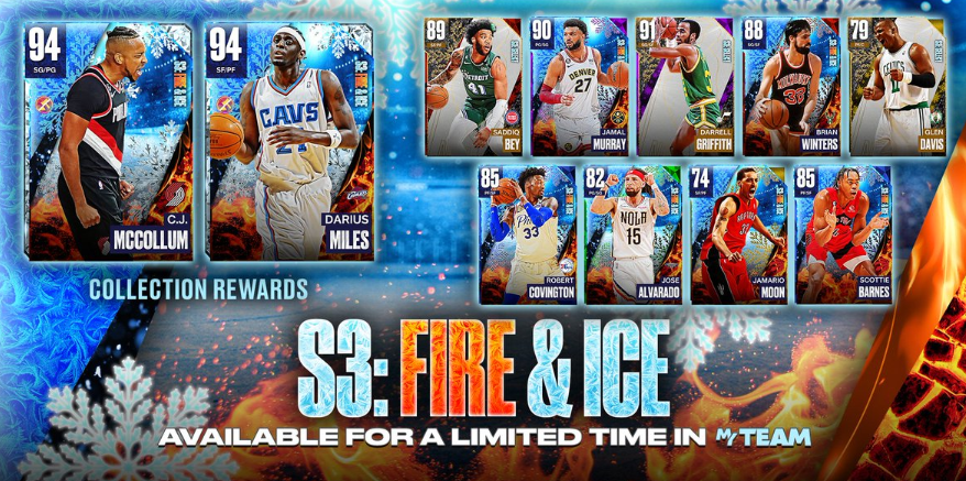 NBA 2K24 Fire Ice Cards