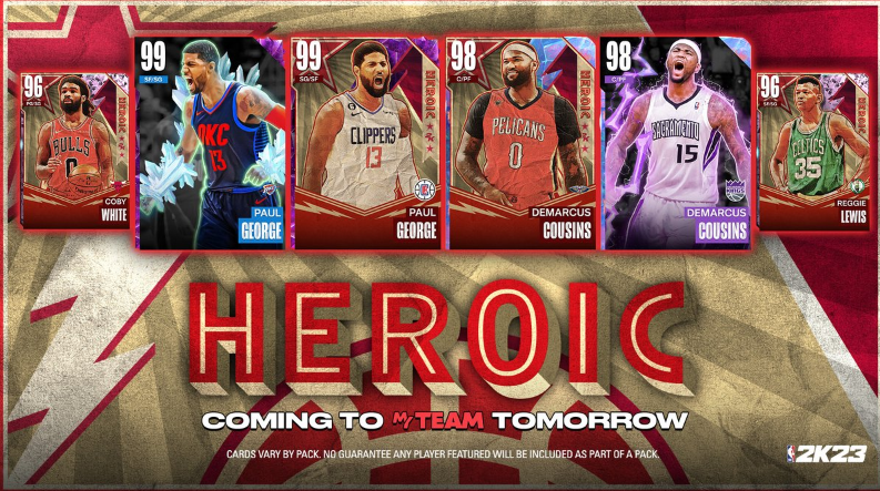 NBA 2K24 Heroic Players