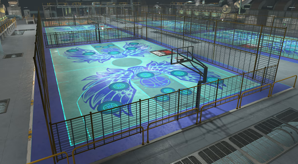 NBA 2K24 Silver Deck The Cages