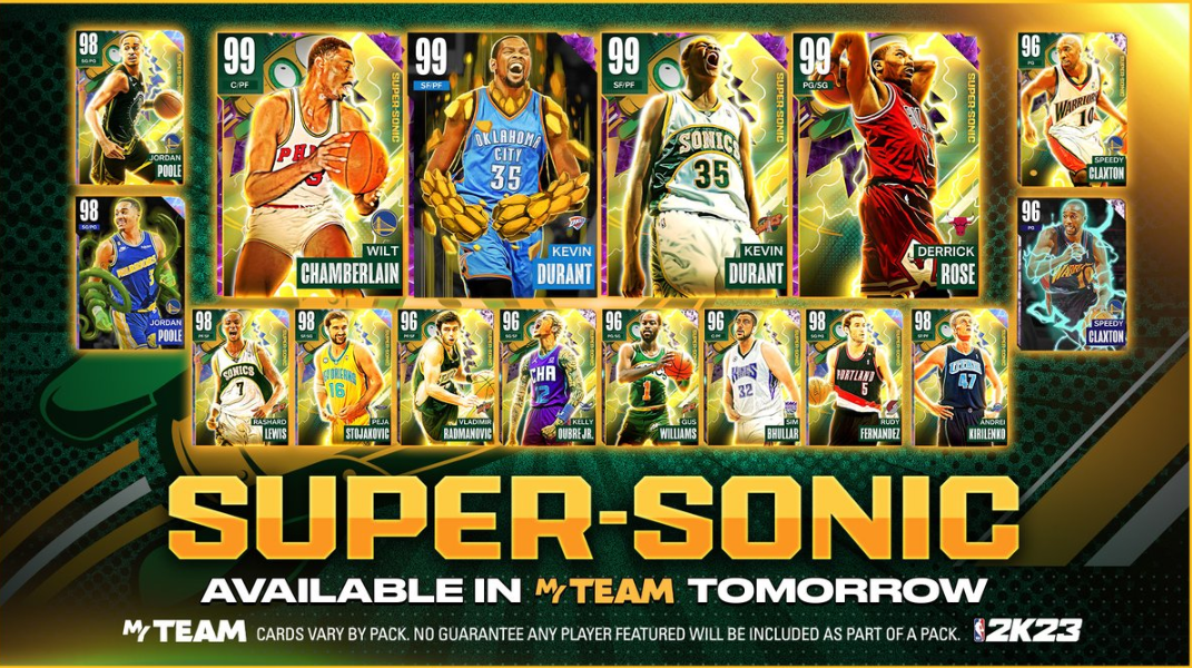 NBA 2K24 Super-Sonic Packs