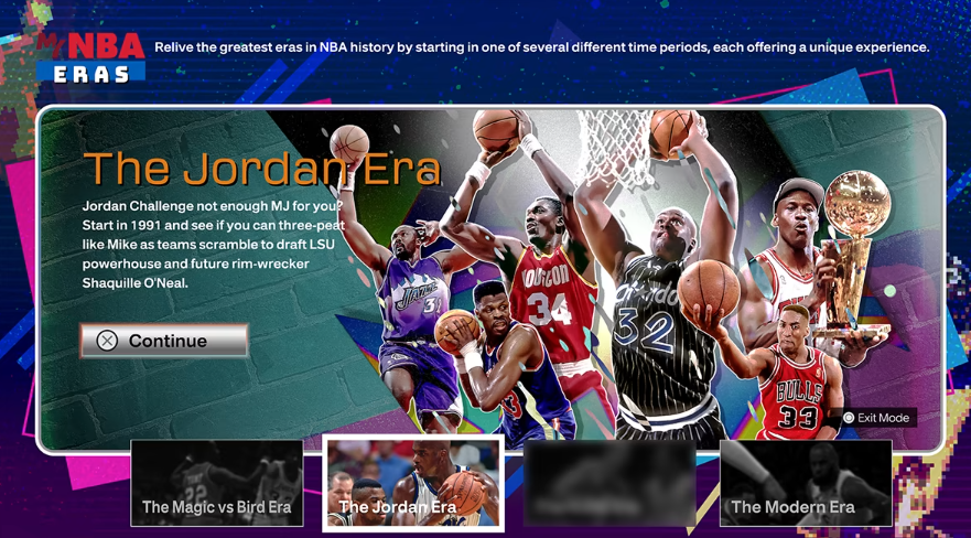 NBA 2K24 The Jordan Era