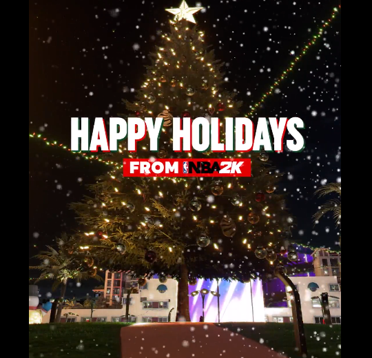 NBA 2K24 Christmas Tree