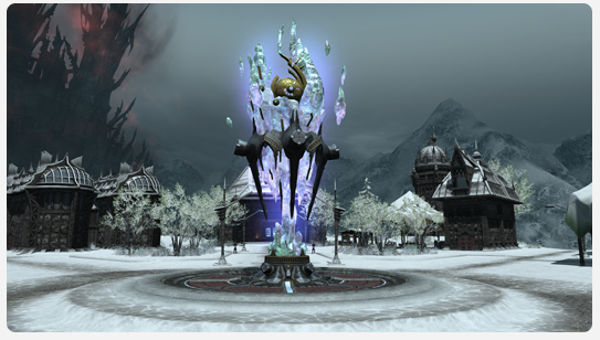 FFXIV New city and field aetherytes