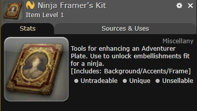 Ninja Framer's Kit