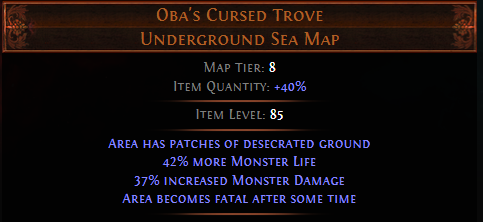 Poe Oba S Cursed Trove Oba's Cursed Trove Poe