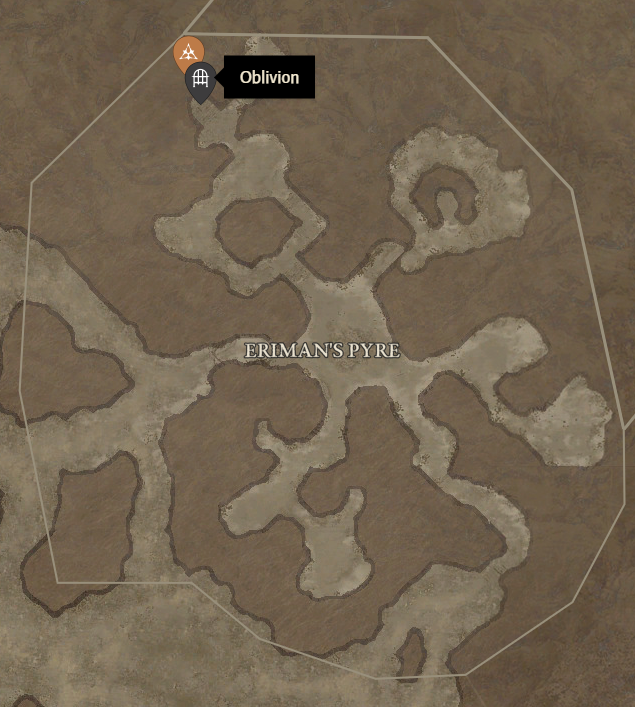 Oblivion Diablo 4 Location