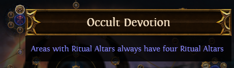 Occult Devotion PoE
