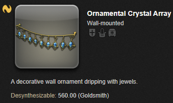 FFXIV Ornamental Crystal Array