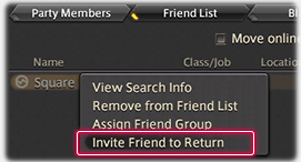FFXIV Participate Callback Campaign 2022
