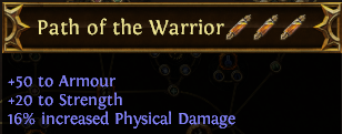Path of the Warrior PoE