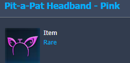 Lost Ark Pit-a-Pat Headband - Pink