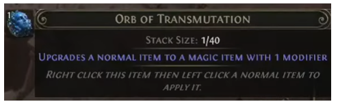PoE 2 Orb of Transmutation